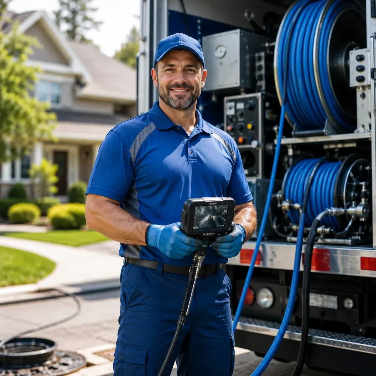 Local outdoor drain cleaning specialists in Flensburg, MN
